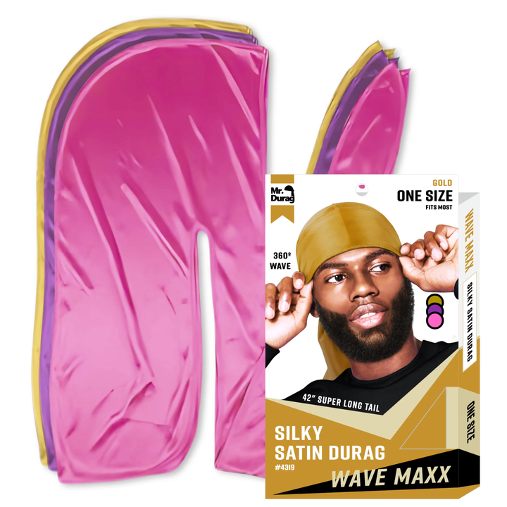 Mr. Durag Wave Maxx - Silky Satin Durag - Vibrant
