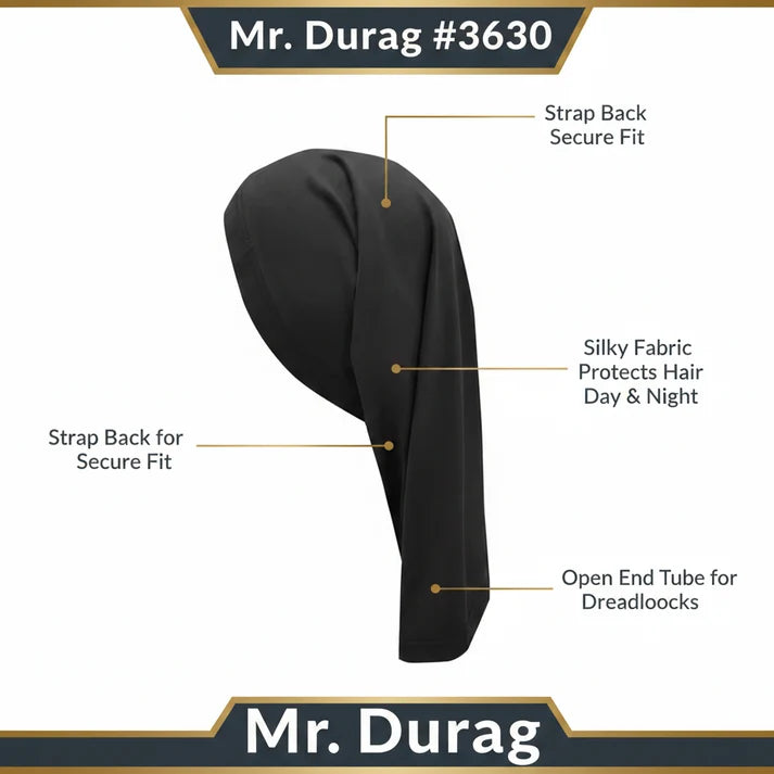 Mr. Durag Dreadlocks Tube with Strap