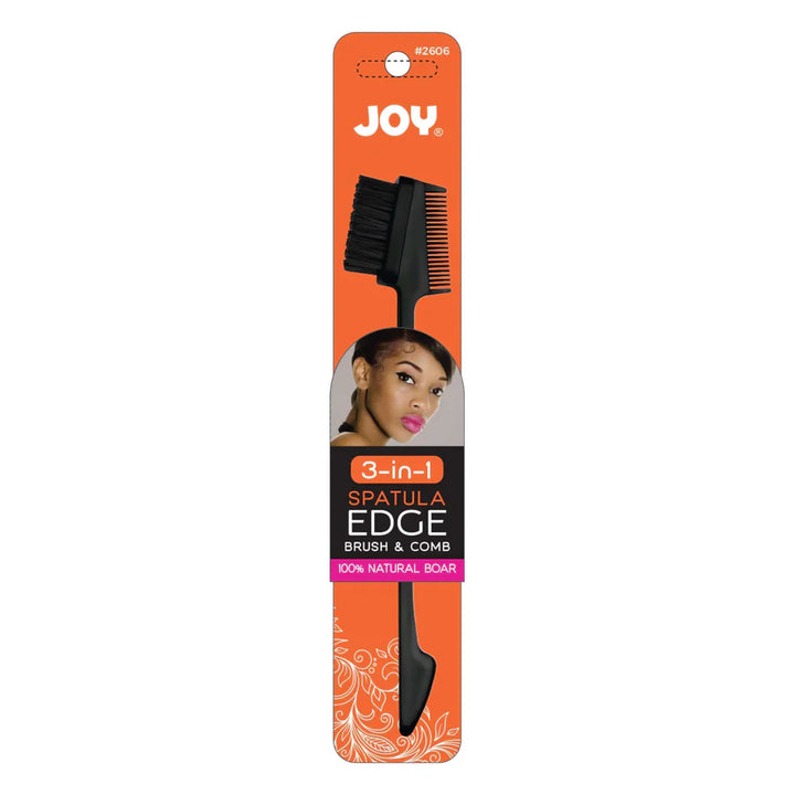 Joy 3 in 1 Spatula Edge Brush & Comb