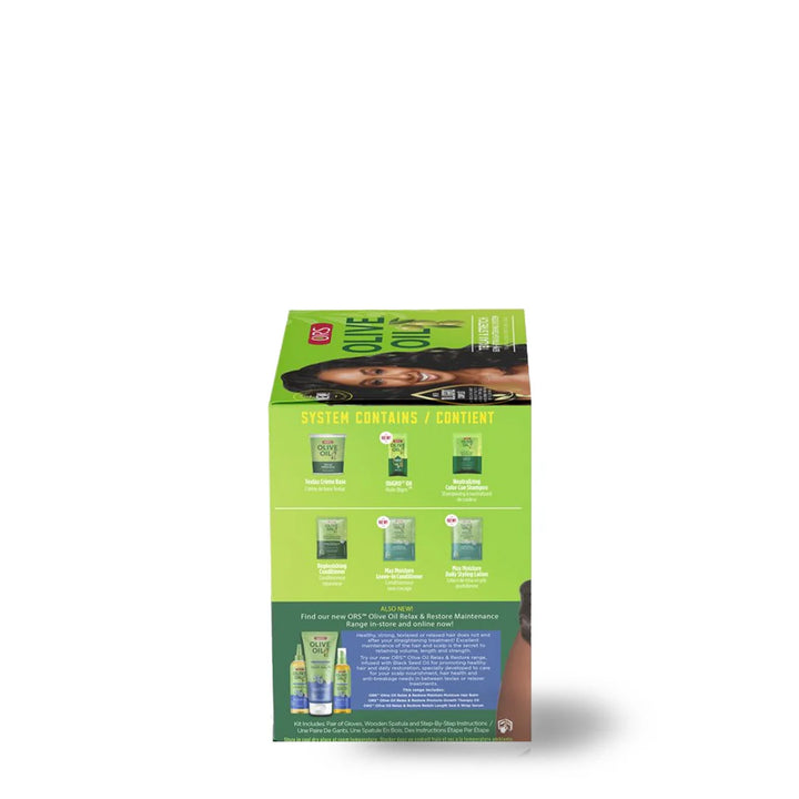 Olive Oil Texlax & Stretch Semi-Straightening System