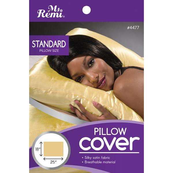 Ms. Remi Satin Pillow Cover - Gold